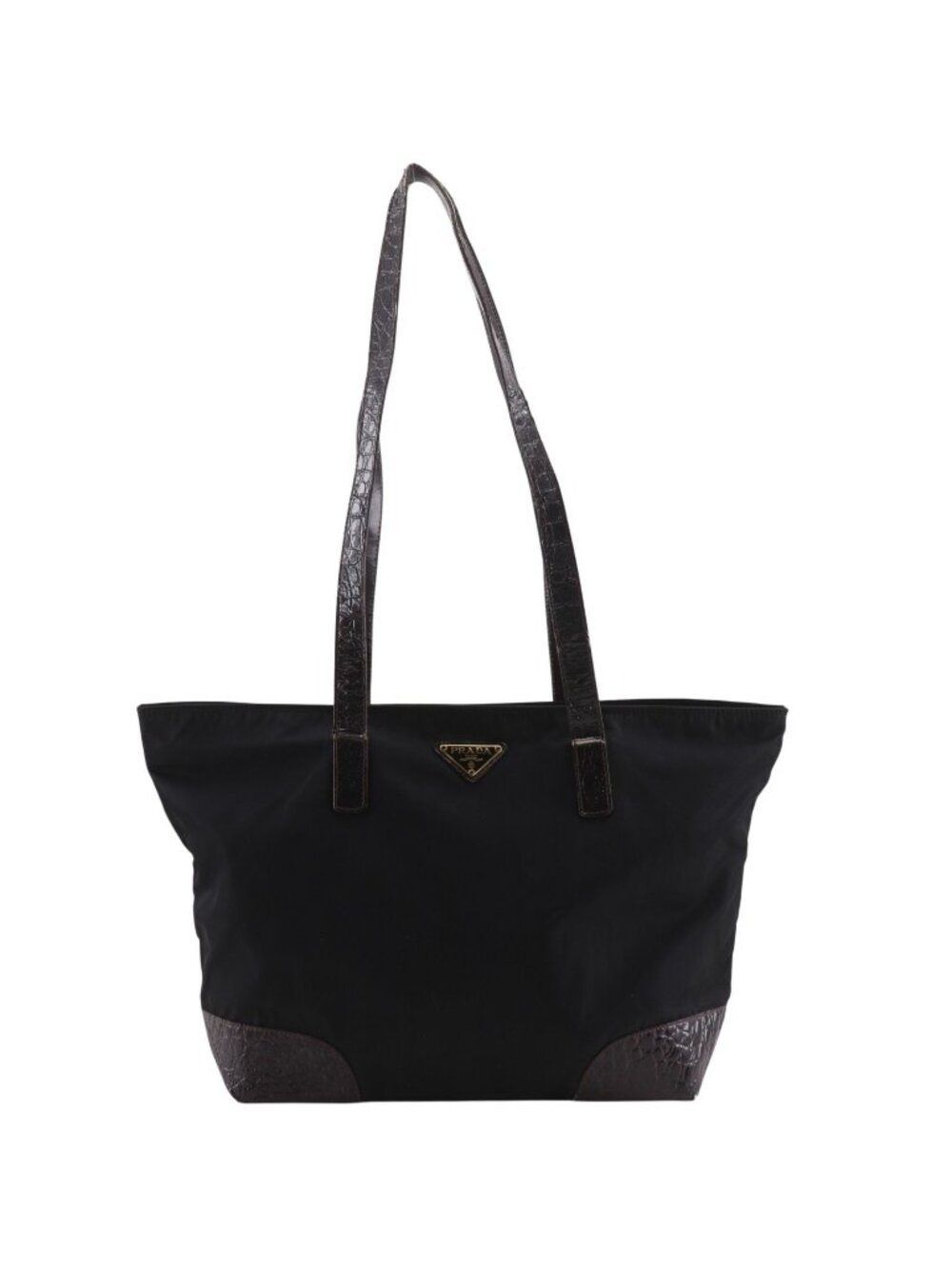 Prada Nylon Black Tote Bag